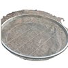Round Iron Sieve for Drying Vegetables, Fish, and Meat at Home