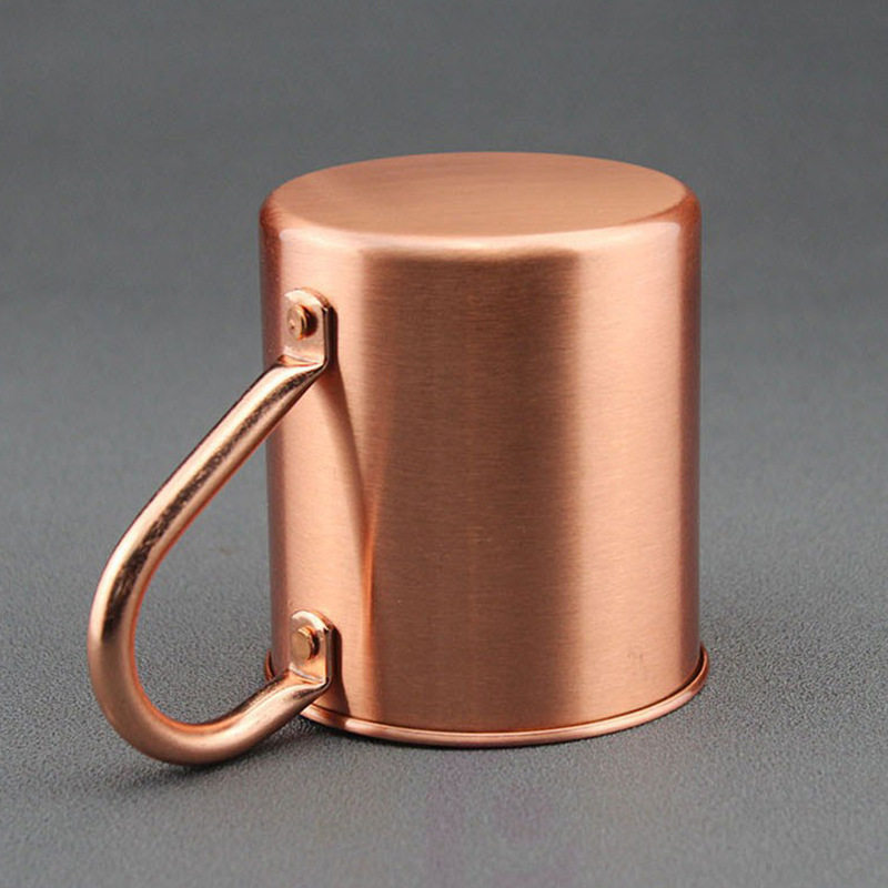 Pure Copper Mug Water Mug Moscow Mule Mug Cocktail Mug Coffee Mug Beer Mug Curled Straight Mug