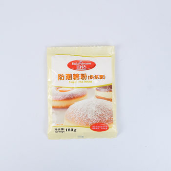 Angel Baizuan Moisture-Proof Sugar Powder 180G/Pack Commercial Cake Bread Biscuit Baking Ingredients Household Cookie Decoration