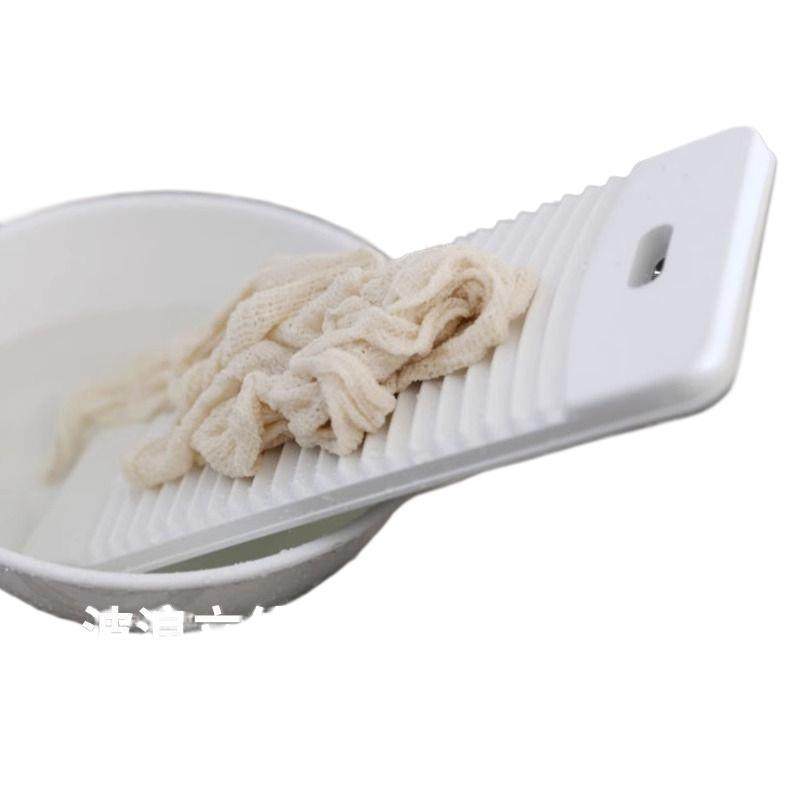 Hand Wash Washboard Household Thickened Anti-Slip Punishment Mini Washboard Plastic Kneeling Dormitory Washboard Others