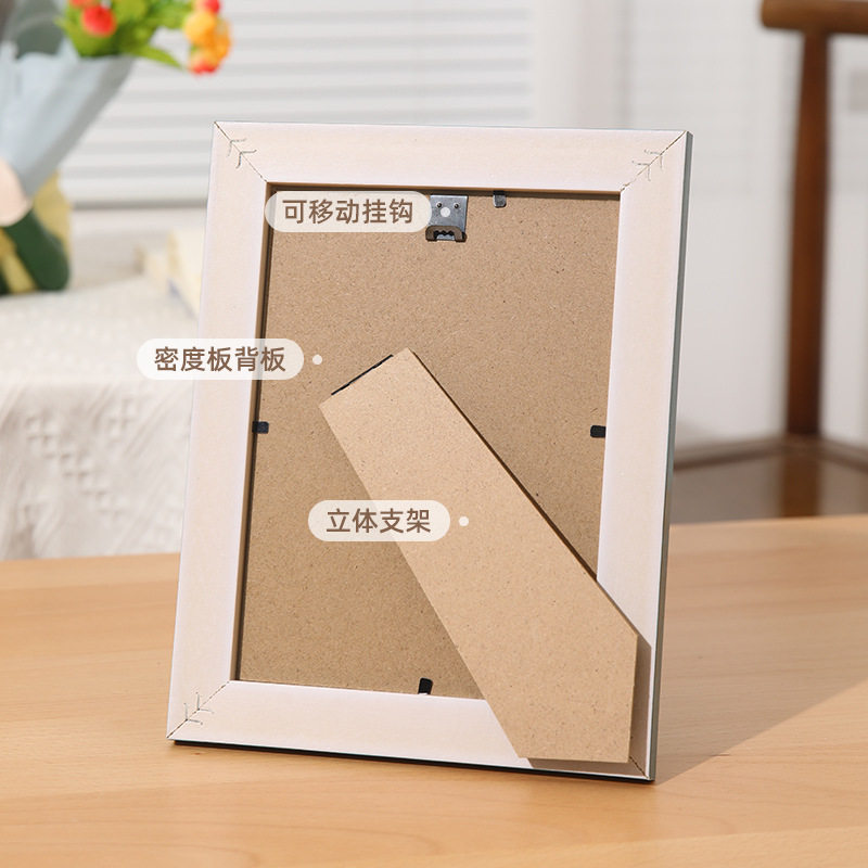 European classical photo frame table 6 inch 7 inch 8 inch 10 inch photo frame decorative wall A4 ID frame