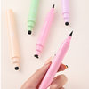 Cross-border double-headed seal eyeliner pen tattoo star smiling face love triangle embellishment pen is not easy to faint eyeliner pen