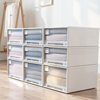 Storage Box Drawer Type Storage Box Household Wardrobe Clothes Storage Box Wardrobe Clothes Storage Cabinet Plastic Finishing Box