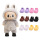 Обувь подходит для labubu обувь labubu 6 очков bjd10 см 15 см спортивная обувь для кукол EXO toy mini 4