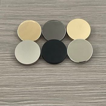 Metal Buttons, Flat High-End Hand-Stitched Buttons, Coat, Trench Coat, High-Neck Sweater, Cardigan Buttons, Exquisite Round Buttons