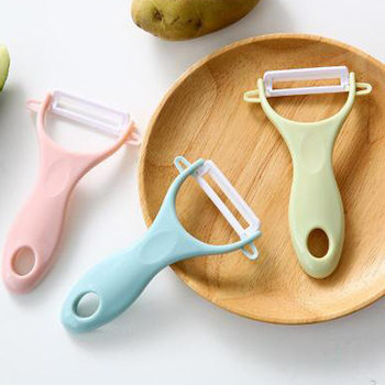 Household Nordic Color Peeling Knife Nordic Color Peeler Ceramic Cutter Multifunctional Vegetable and Fruit Peeler Kitchen Peeler