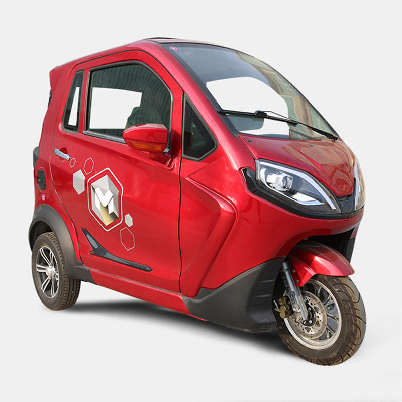 全封闭父母老人家用代步把式成人电三轮载客拉客接送学生电瓶车子