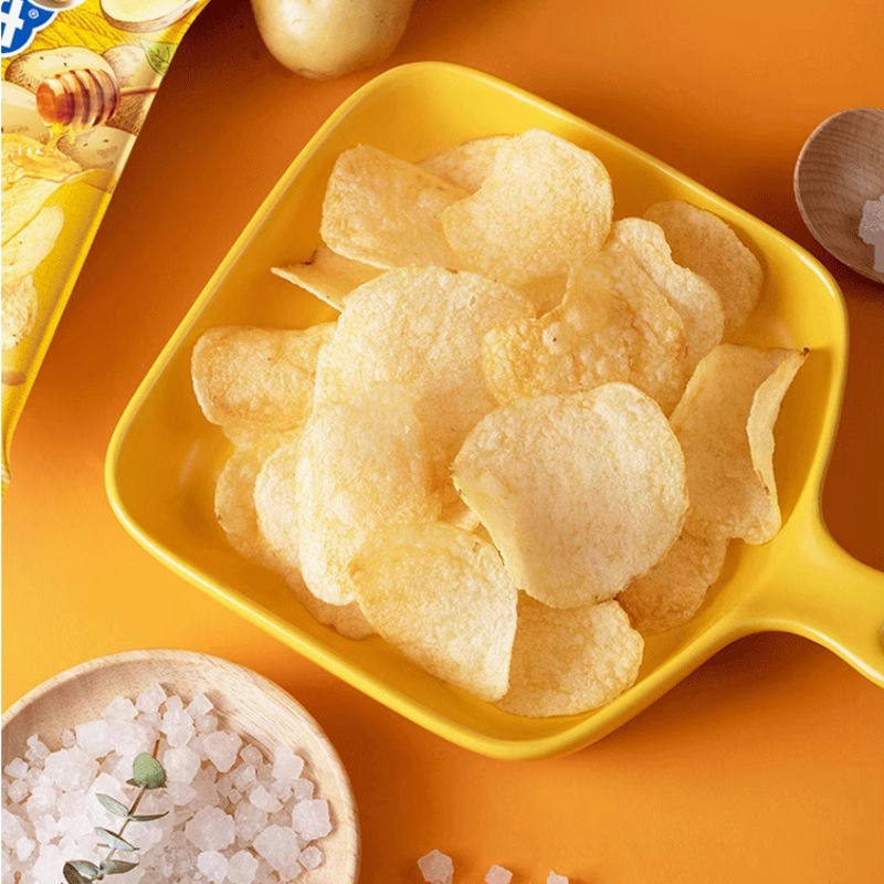 Crispy Lengsheng Crispy Potato Chips 60g Honey Butter Sea Salt Lemon Flavor Multi-specification Leisure Chasing Puffed Food
