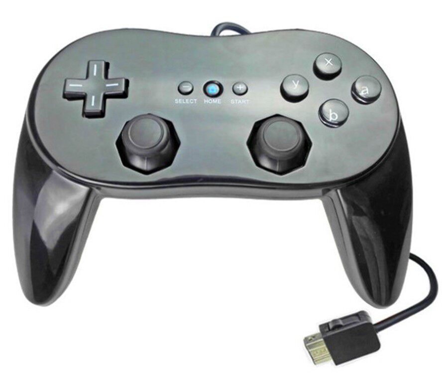 Factory Spot Wholesale Wii Second Generation Horn Handle Wii Second Generation Classic Handle Wii Classic Handle Wholesale