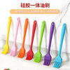 in stock silicone oil brush all-in-one pancake brush oil brush barbecue brush high temperature resistant small size silicone brush