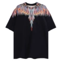D12 color dragon scale black