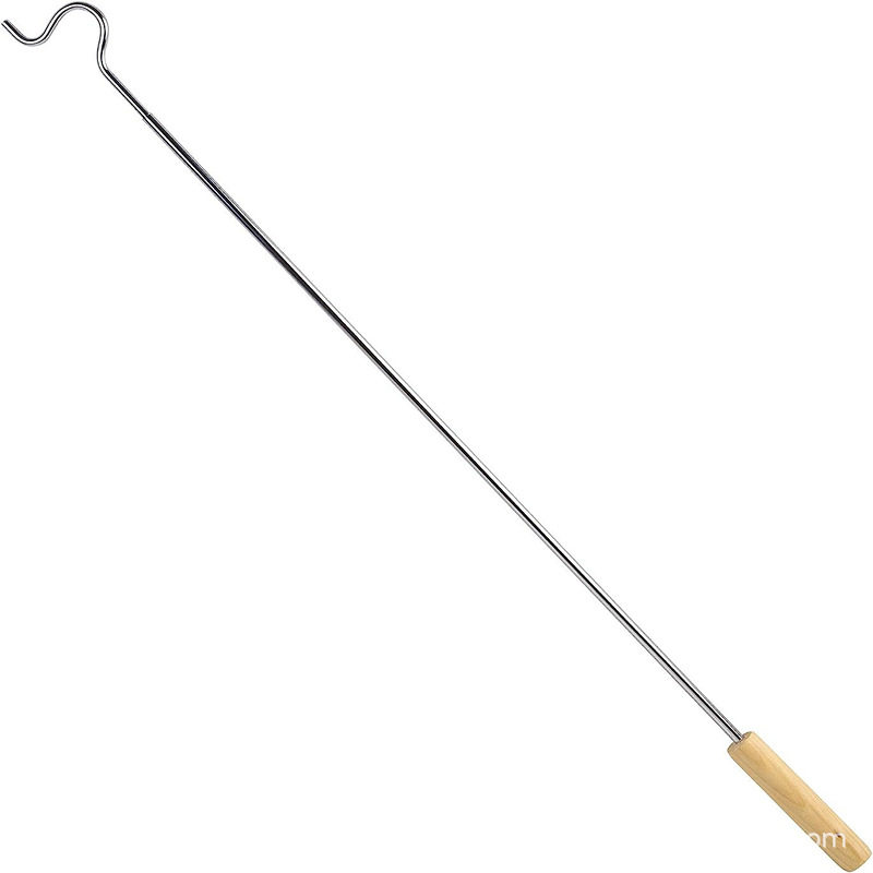 Adjustable Solid Clothes Pole Clothes Picking Rod Household Top Clothes Pole Clothes Hanging Rod Clothes Hanging Fork Drying Fork Head