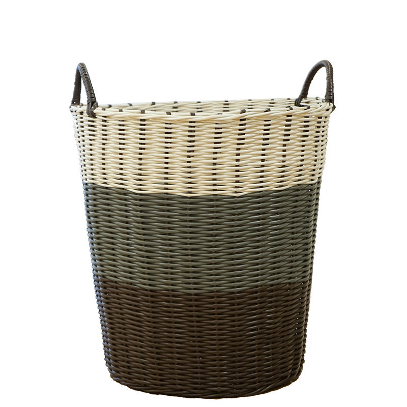 Wholesale Dirty Clothes Storage Basket, Rattan-Proof Dirty Clothes Basket, Plastic Basket for Changing Clothes, Bathroom Laundry Basket