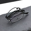 Tmall's Popular Foldableing Reading Glasses for Men, Portable, Both Far and Near, Can Be Equipped with Prescription Anti-Blue Light Alloy Glasses Frames