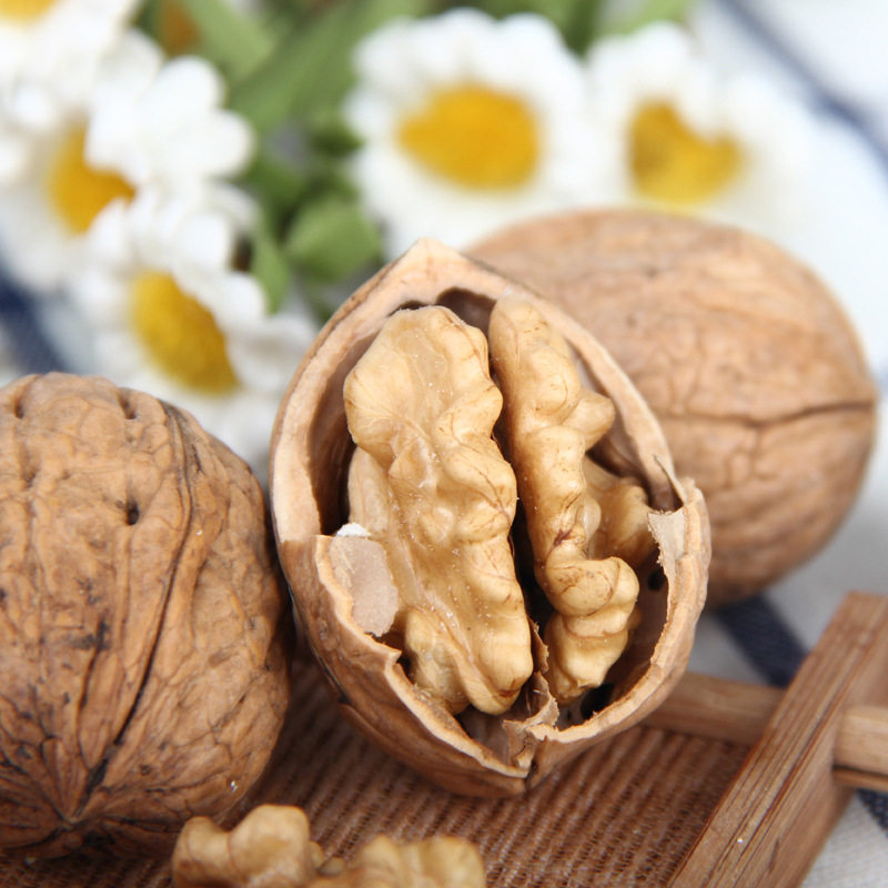 Yunqianwei Yunnan Organic Walnut Fruit 500g Thin-Skinned Pecans Ugly Walnuts Hotel Wholesale