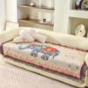 ✅ W1Tr Sofa Cushion 85*180cm Cotton Linen Skin Friendly Soft Four Seasons Multifunctional Sofa Towel Thread Blanket