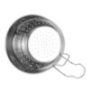 Thickened stainless steel kitchen sink drain basket kitchen waste filter screen washing vegetable filter rack manufacturers wholesale