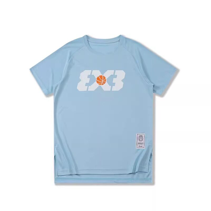 3X3 スカイブルー半袖