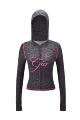 Pink leopard print jacket