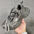 Distressed dark gray