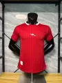 25-26 arsenal retro style three-leaf red