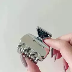 P-Style Triangular Metal Hair Claw Clip for Women – 2022 New Premium Luxe High Ponytail Shark Clip