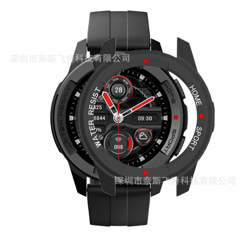 Suitable for mibro X1 smart watch single-two-color PC protective case
