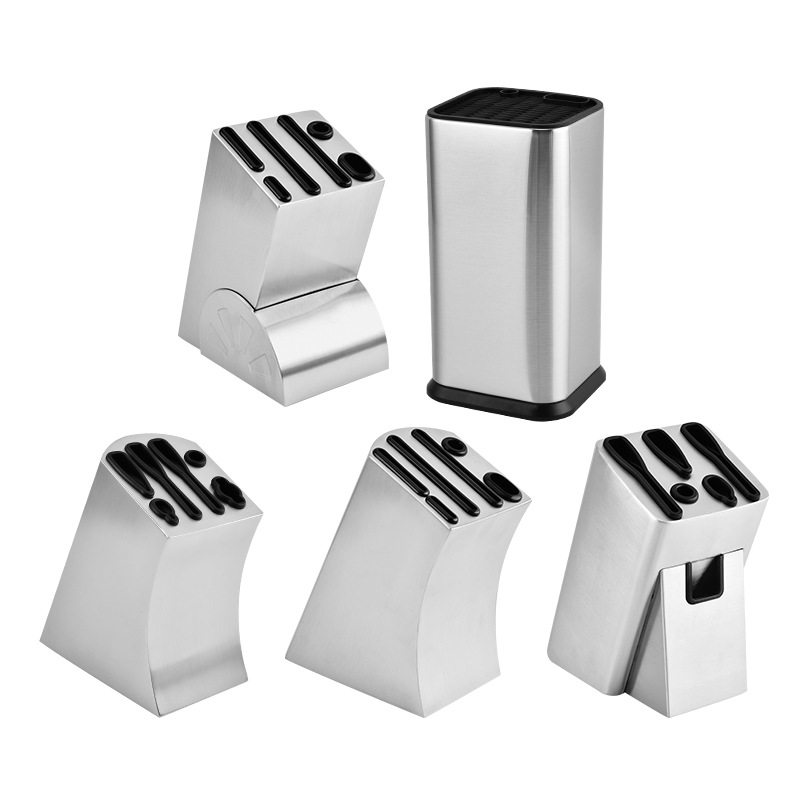 Spot Stainless Steel Knife Holder Kitchen Knife Storage Knife Holder Creative Knife Holder Kitchen Knife Scissors Fixed Knife Holder