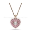 Pink love pearl necklace