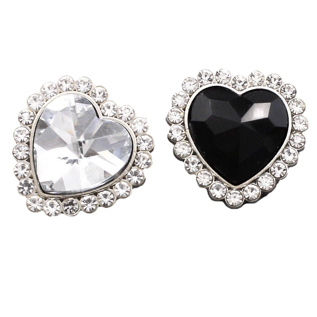 Love Metal Small Fragrant Diamond Buckle, Exquisite Crystal Diamond-Encrusted Hand-Stitched Buckle, Suit Jacket Button, New Launched Button