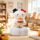 Мультяшный детский пони KT оборачивается симпатичным рисунком Hello Kitty, вращающийся автомобиль, украшение рабочего стола, подарок, оптовая продажа mini 39