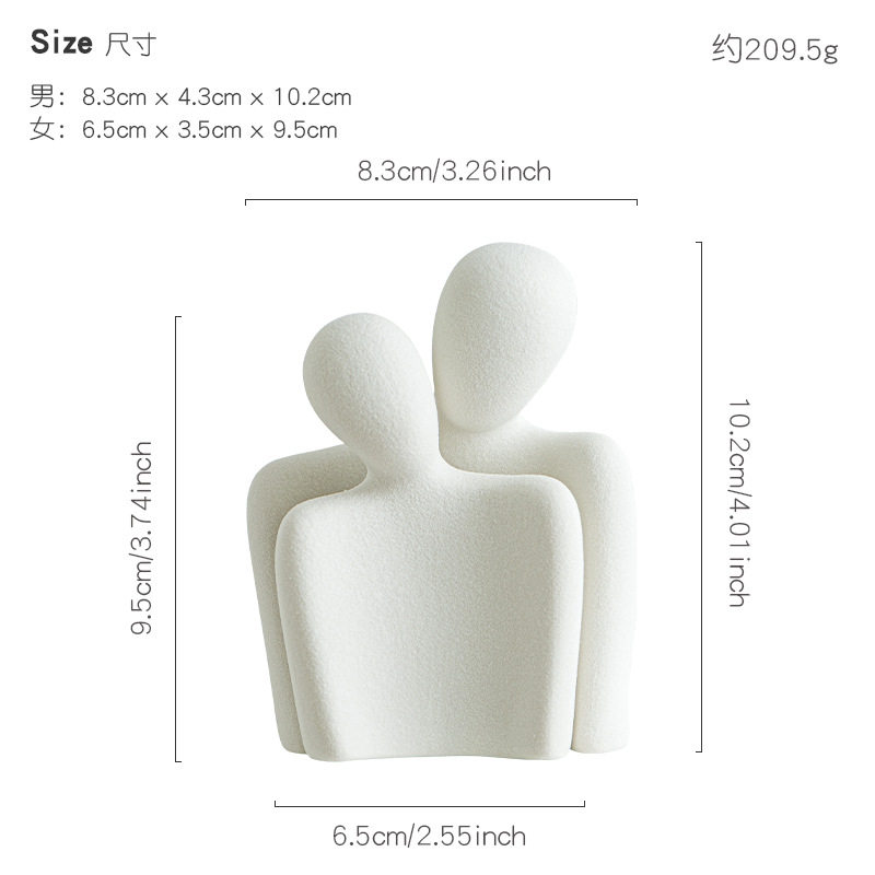 简尔美手作陶瓷婚书艺术摆件新婚纪念永久收藏礼物创意家居装饰品