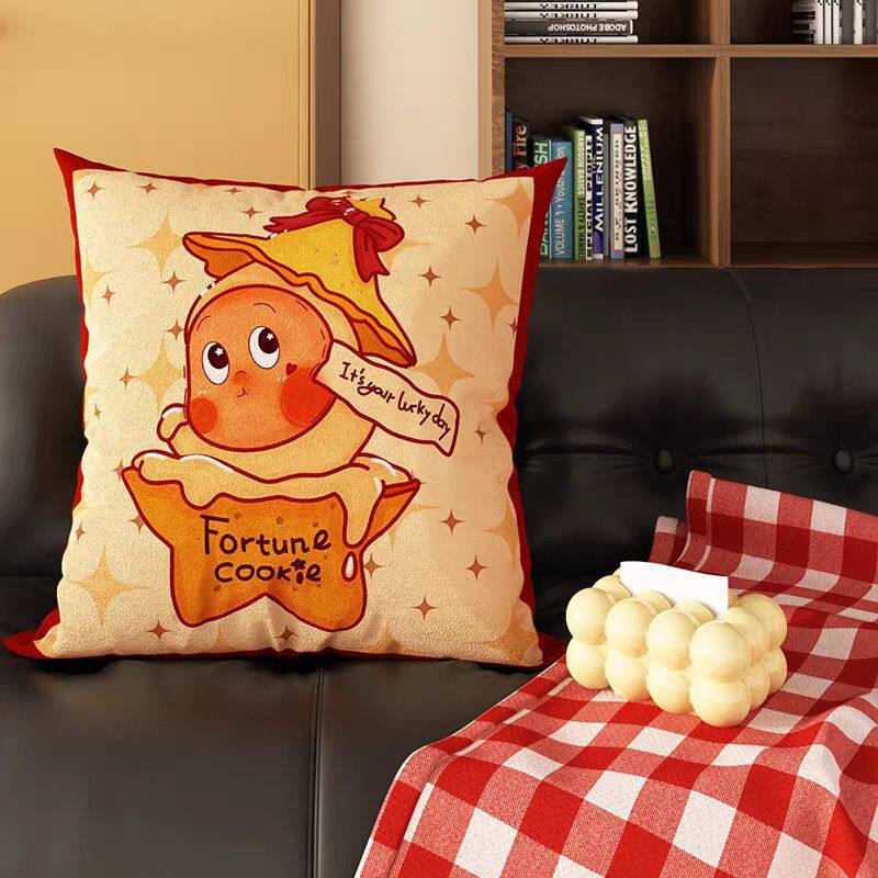 Popular Cute Star Man Removable Pillow Cute Cartoon Dormitory Living Room Christmas Decoration Star Man Pillow Cover