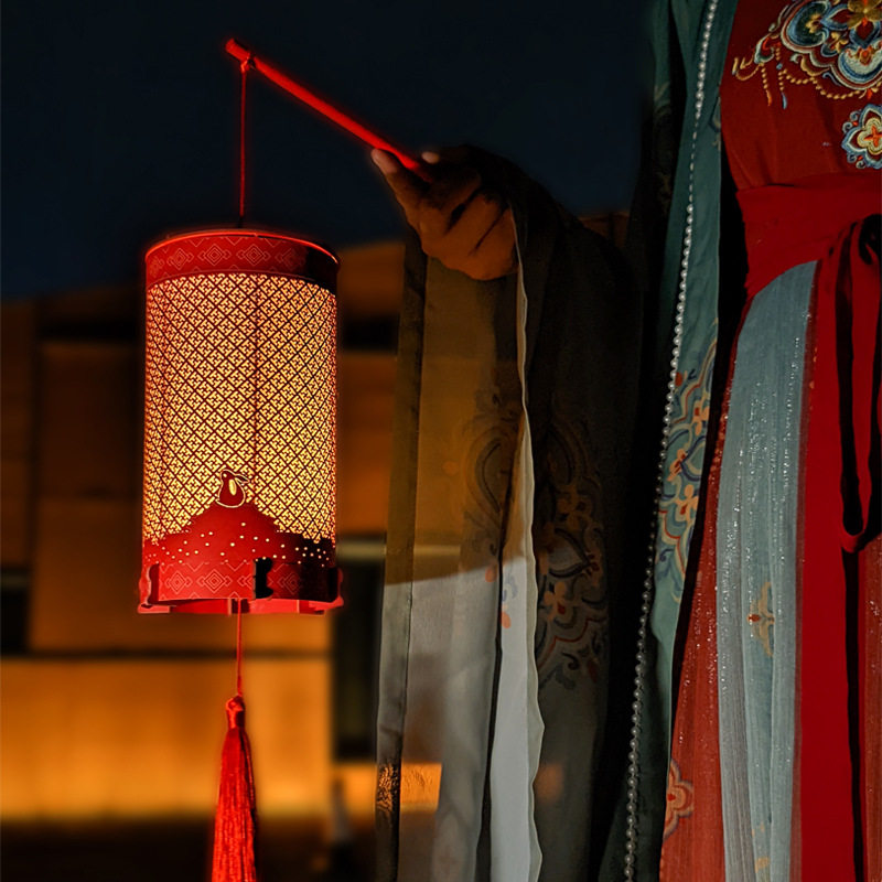 New Year Lights, Reunion, Spring Festival Gifts, Hanfu, Ancient Style Photo-Taking, DIY Handheld Lanterns, Creative Lanterns