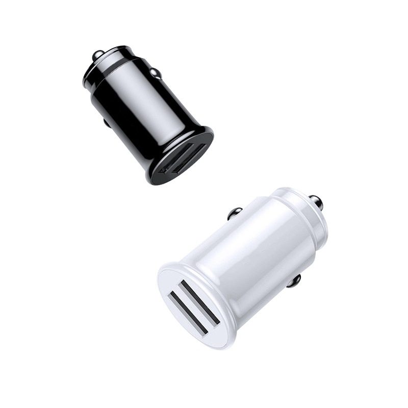 Cross-border dual usb car charging head 3.1a smart one-to-two dual USB mobile phone charger new dual-port mini