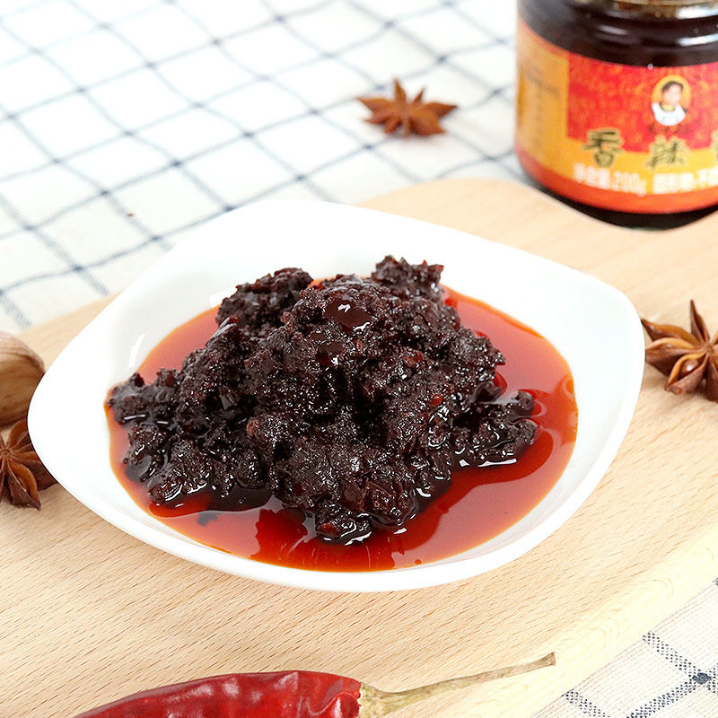Guizhou Laoganma Spicy Sauce 200g*1 Bottle of Bean Paste Sweet Bean Paste Household Chili Sauce Hot Pot Bibimbap Noodles
