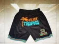 Pocket Coconut Tree Black Pants