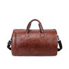 Cross-border Suit Bag High-end Leather Suit Bag Business Outgoing Folding Travel Bag with Shoe Bin Portable Luggage Bag