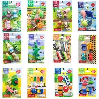 Rover modeling rubber creative DIY cartoon eraser children's educational toys cognitive development primary school prizes