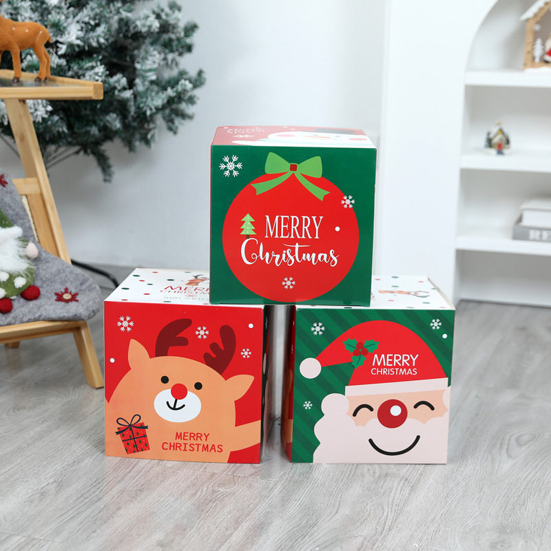 Christmas New Decoration Gift Box Holiday Scene Layout Props Decoration Shopping Mall Window Decoration Creative Gift Box