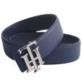 Th silver buckle + blue
