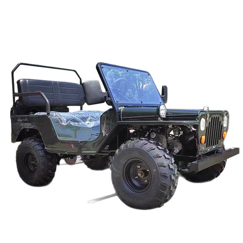 Cross-Border Willys Jeep Four-Wheel Utv Off-Road Motorcycle All-Terrain Go-Kart Gasoline Electric Model Beach Version
