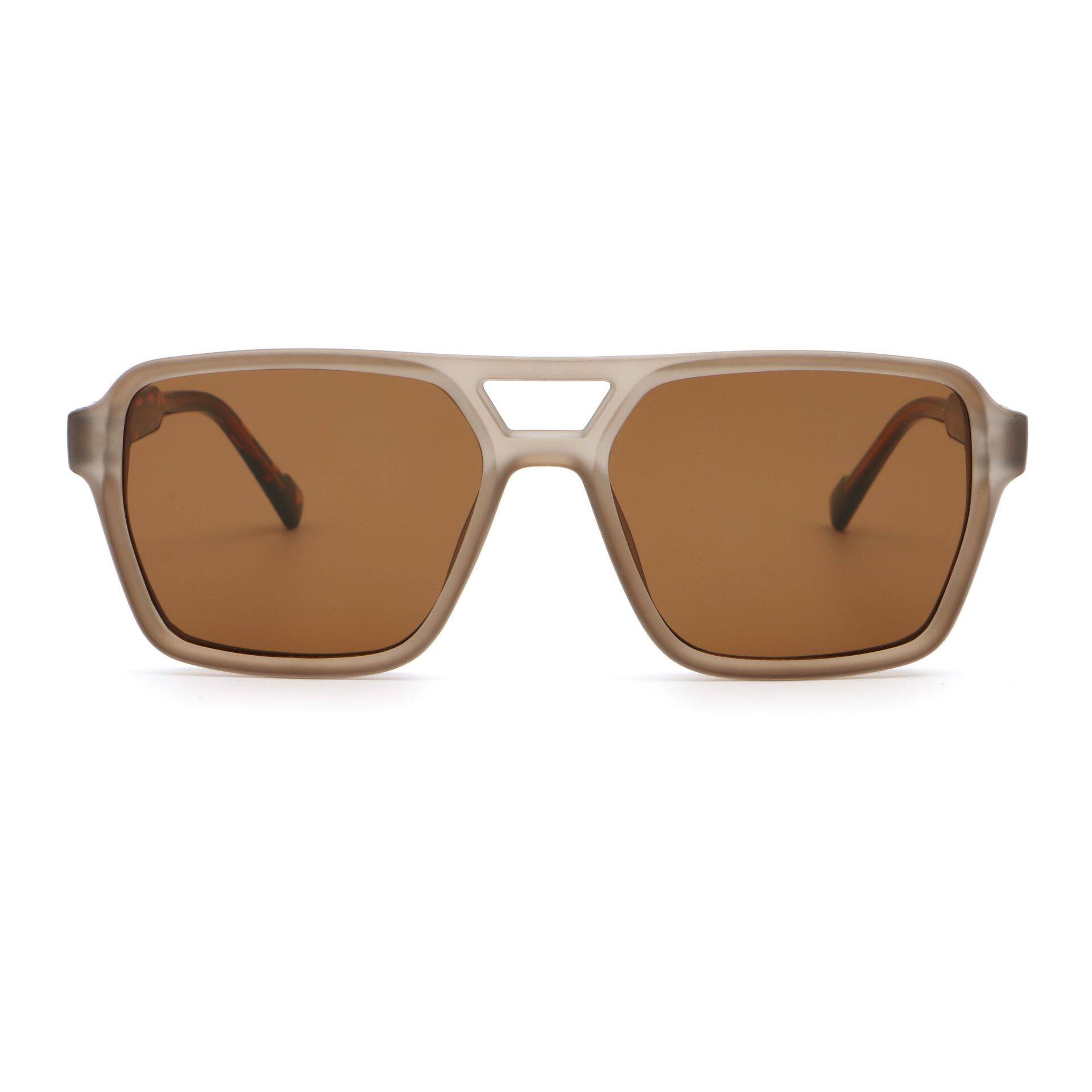 6. サンドティーグレーフレームティースライス