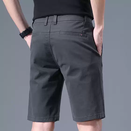 Slim-Fit Five-Point Shorts for Men, Straight Loose Fit, 2026 Summer New Beach Shorts, Casual Five-Point Mid-Length Pants