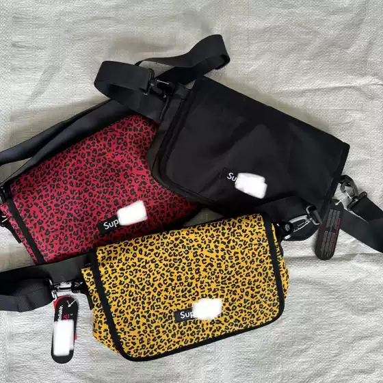 New Foreign Trade Leopard Print Cross-Border Trendy Bag, Fashionable Handbag, Shoulder Bag, Personalized Crossbody Portable Backpack, Lightweight