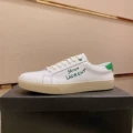 Style 7 white leather green tail