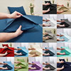 Cross-border solid color brushed cloth pillowcase classic envelope style volume selling products multi-color multi-size large discount