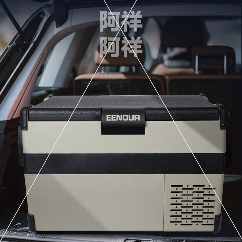 Compressor car freezer truck 24V Mini Mini refrigerator small household refrigeration car home dual-use quick freezing