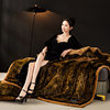 Cross-Border Imitation Fox Fur Blanket, Winter Thickened Blanket, Extra Thick Raschel Bed Blanket, Sofa