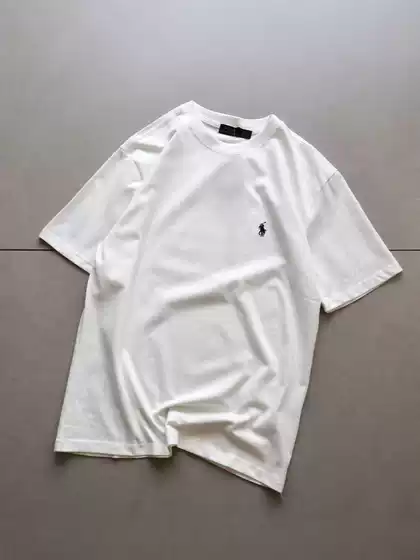 high quality cross-border supply RL T-shirt pony embroidery men's and women's short sleeve round neck foreign trade e-commerce